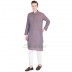 Woven long kurta - Cotton